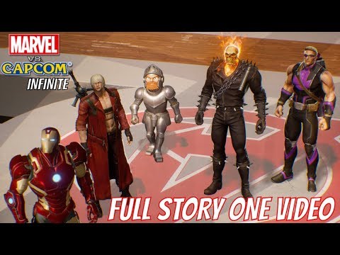 MARVEL VS CAPCOM INFINITE FULL STORY MODE ONE VIDEO