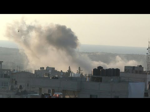 Smoke rises after strikes on Gaza's Rafah | AFP