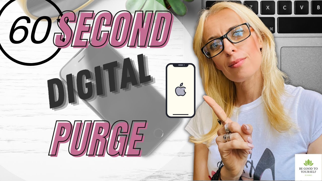 Declutter Your Digital Space | DIGITAL Minimalism in 60 Seconds