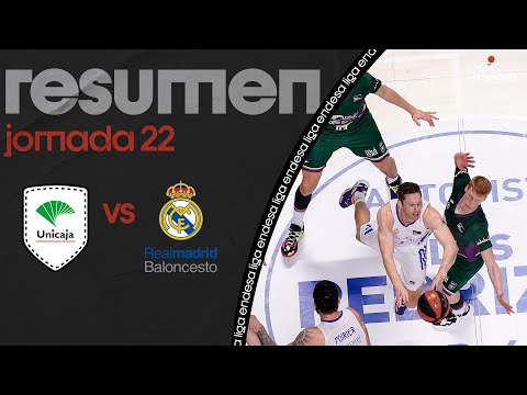 Unicaja - Real Madrid (91-92) RESUMEN | Liga Endesa 2021-22