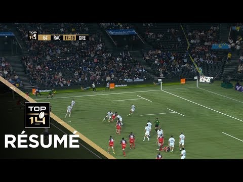 TOP 14 - Résumé  Racing 92-Grenoble: 24-23 - J10 - Saison 2018/2019
