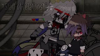 [ FNAF ] Start of relationship | Michael x Ennard / Noah [  ]             [ .. Part 1 ]