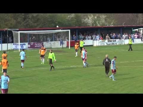 Match Highlights - Colwyn Bay FC Vs Stockport County - 21.04.14