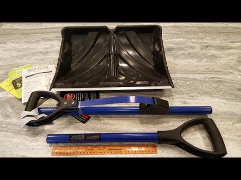 Snow Joe Shovelution SJ SHLV01 18 in Strain Reducing Snow Shovel Review