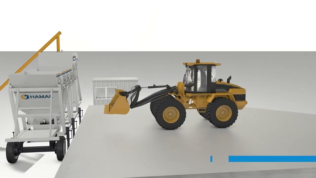 🚀 HAMAC Dry Batch Concrete Plant – The Efficient, Cost-Saving Concrete Solution!​​