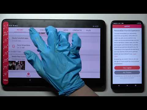 How to Transfer files from TCL NxtPaper 10s to an Android Device -  Send Anywhere App