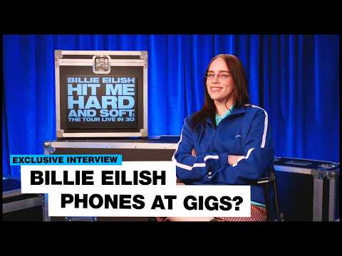 Billie Eilish wants you to stop moaning about phones at gigs