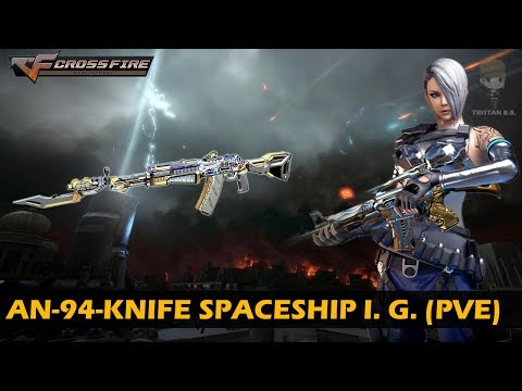 CrossFire Vietnam || AN94-Knife Spaceship Imperial Gold (Zombie Mode)