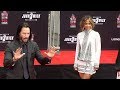 Keanu Reeves Handprint Ceremony with Halle Berry, Asia Kate Dillon UNEDITED mp3