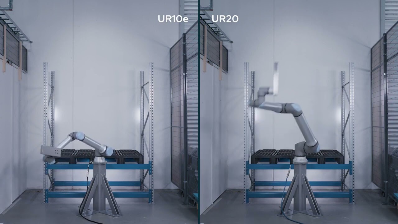 Cobot Comparison:  UR10 vs UR20 - Range, Capacity & Speed!