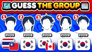 🗺️ Guess The K-Pop Group By Members' Nationality & Birth Year! 📍 ANSWER - KPOP QUIZ 🌏
