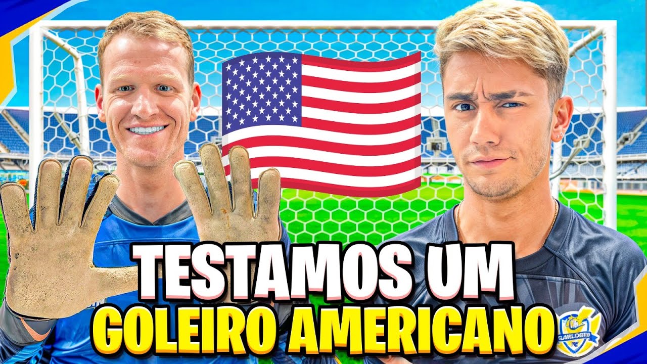 TESTANDO UM GOLEIRO GRINGO PARA TROPA DO RAIO! *será que ele é bom?!