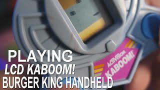 Kaboom! LCD 90s Burger King Handheld (Memory Lane)