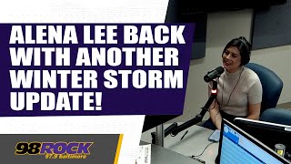 WBAL TV11's Alena Lee Returns with Another Update for the Incoming Winter Storm