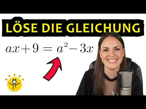 Gleichung mit PARAMETER lösen – Gleichungen nach x auflösen