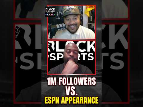 🔥MILLION FOLLOWERS… OR A WEEKLY ESPN SPOT?