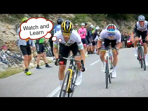Primoz Roglic Teaches Evenepoel A LESSON on Lo Port | Volta a Catalunya 2023 Stage 5