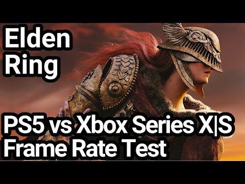 Elden Ring PS5 vs Xbox Series X|S Frame Rate Comparison