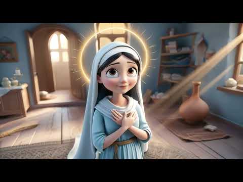 Angel Gabriel Visits Mary | The Annunciation | Bible Story for Kids