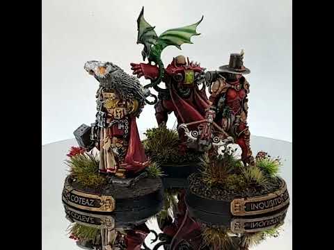 Warhammer 40k Inquisitors