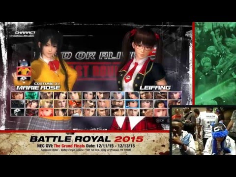 NEC16 - Battle Royal 2015 Top16: Sonic Fox vs Electrified Mann