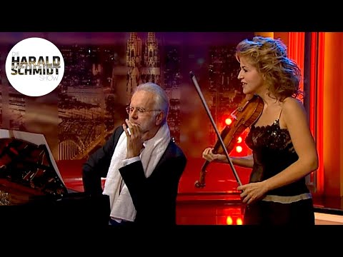 Anne-Sophie Mutter und Maestro Harald spielen Mendelssohn im Duett | Die Harald Schmidt Show (ARD)