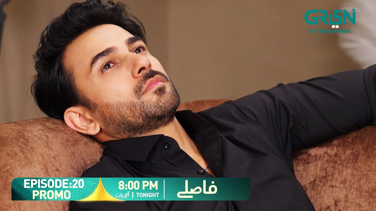 Faaslay Episode 20 Promo | Tonight at 8:00 PM | Ali Ansari - Saboor Ali | Only On Green TV