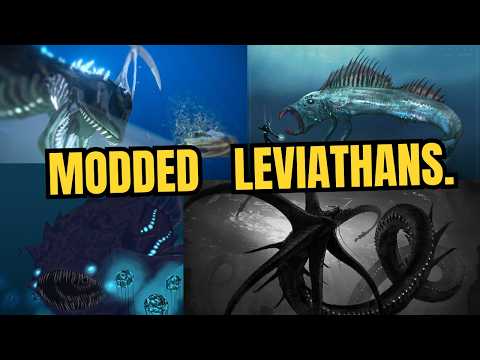 Ranking TERRIFYING Modded LEVIATHANS in Subnautica!