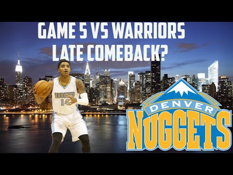NBA 2K16 MyGM Mode | Denver Nuggets | Rd1G5 Vs Warriors | Comeback? 3-2 Lead?