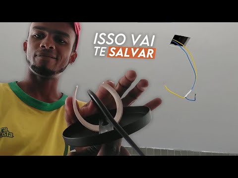 Macete Genial para FIXAR PENDENTE no GESSO já CORTADO