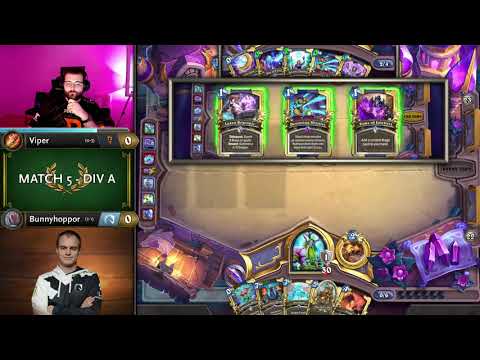 Viper vs Bunnyhoppor - Division A - Hearthstone Grandmasters Europe 2020 Season 2 - Week 5