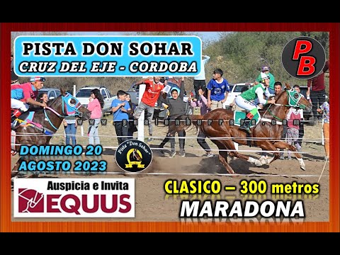 MARADONA: PISTA DON SOHAR - CRUZ DEL EJE (20-08-2023)
