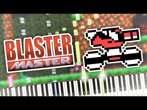 Blaster Master - Area 1 Theme Piano Tutorial Synthesia - YouTube