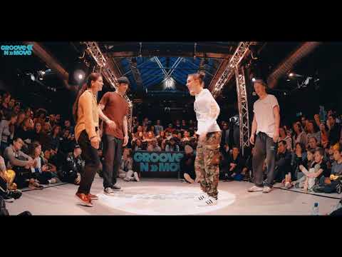 ½ Final ALL STYLES BATTLE GROOVE'N'MOVE 2018 | Artem & Isakun Vs Sunny & Tricks