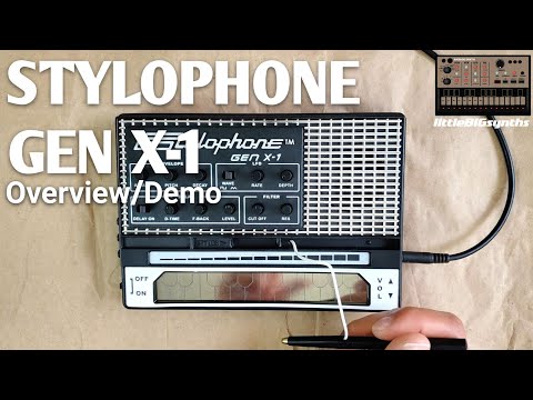 Stylophone Gen X-1 | Portable Analog Synth | Overview / Demo