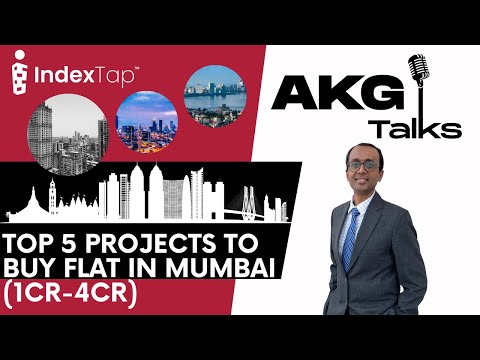 Top 5 Projects to Buy Flat in Mumbai Between 1 - 4 Cr | Part-10 | AKG Talks