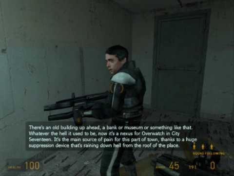 Let's Play Half Life 2 Part 51 - The Suppressor