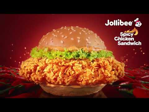 Sanduíche de Frango Picante Jollibee's
