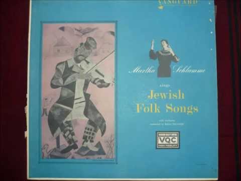 Martha Schlamme - Die Machetunim gehen (Yiddish Song)