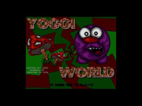 Yoggi World (2001) by John Snowball of Darkside PD. Platform Puzzle game on the Amiga