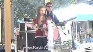 Kayla Woodson singing "Should've Said No"