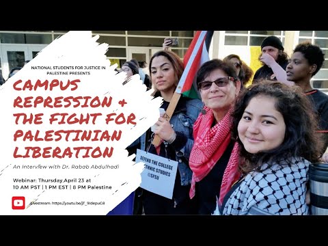 Rabab Abdulhadi youtube video #2