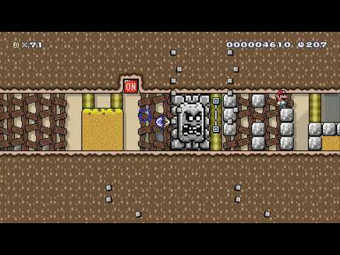 The Thwomp Romp by Spitfire5 - Super Mario Maker 2 - No Commentary 1bu