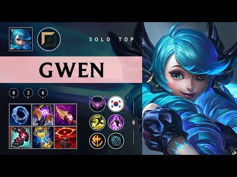Gwen Top vs Camille - KR Master Patch 25.24