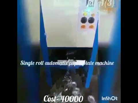 JDI Single Die Gearbox Paper Plate Making Machine