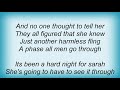 Kid Rock - Hard Night For Sarah Lyrics