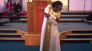 Angelica Barksdale at Grace Apostolic In Seatlle.MP4
