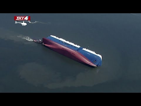 Seafaring businesses reach settlement with owner, salvage company of Golden Ray cargo ship