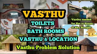 Toilets and Bath Rooms Vasthu in any House Buildin