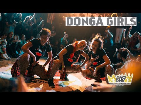 DANCEHALL QUEEN & KING CIS 2017| SHOW - DONGA GIRLS